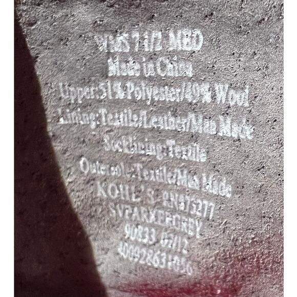 Simply Vera Beaded Tassel Smoking Shoe Flats Slip On Loafer Sz 7.5 Gray Preppy - Picture 8 of 10